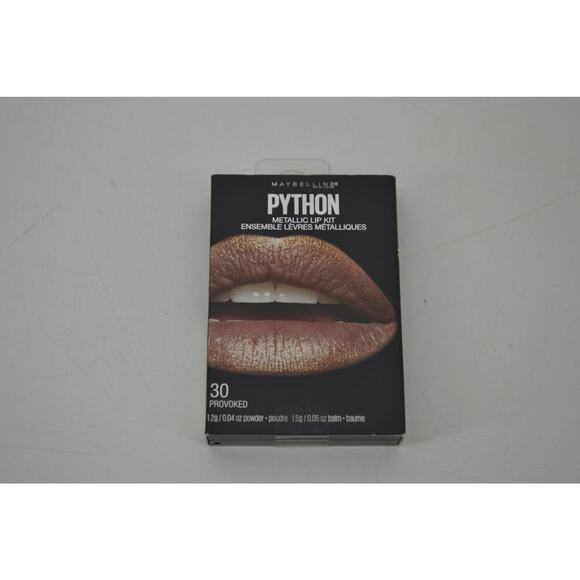 Maybelline Python Metallic Lip Kit Valiant 25 Provoked 30 - Picture 14 of 16